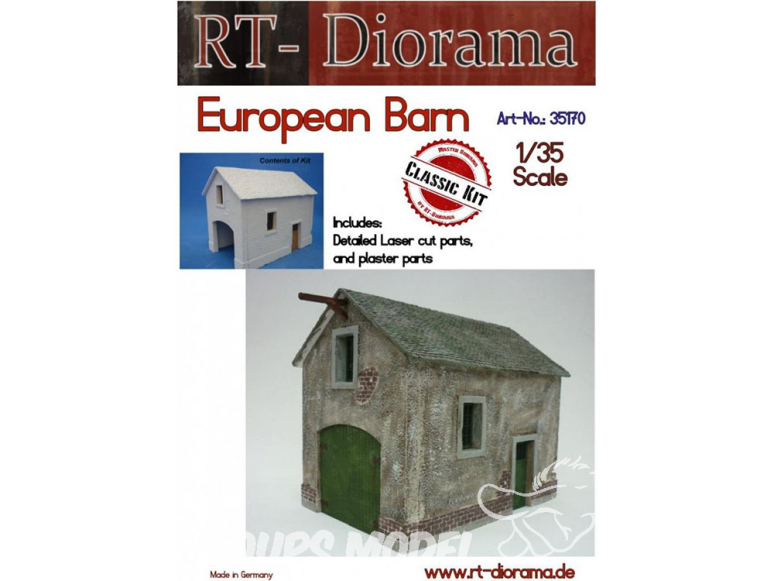 RT-Diorama 35170 Grange européenne 1/35