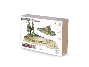 RT-Diorama 35051K Base de diorama défense de tête de pont Ceramique 1/35