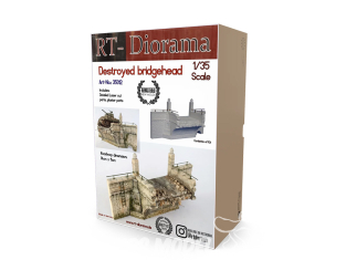 RT-Diorama 35012 Tête de pont détruite 1/35