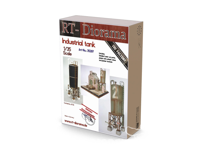 RT-Diorama 35287 Réservoir industriel 1/35