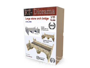 RT-Diorama 35010 Grand pont en arche de pierre 1/35