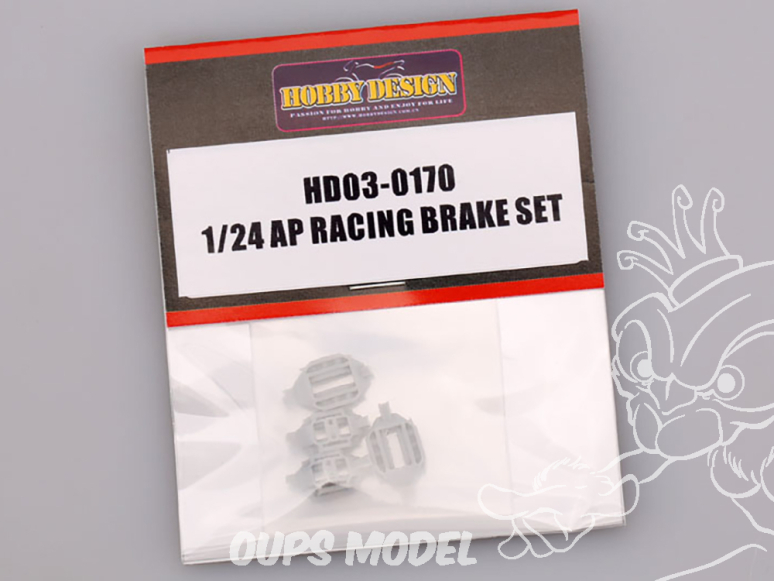 Hobby Design amélioration HD03-0170 Set d'étriers de frein AP Racing 1/24