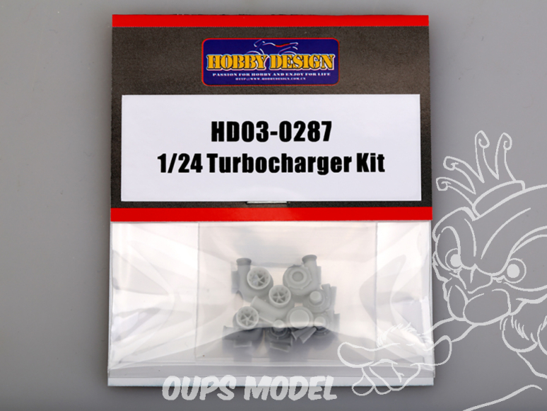 Hobby Design amélioration HD03-0287 Kit Turbocharger 1/24