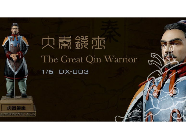 MENG DX-003 Grand Qin Ruishi figurine peinte et a juste finie d'assemblée tres simplement 1/6