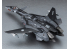Hasegawa maquette 65870 Macross Plus VF-19A SVF-440 Dullahans avec Fast Pack et missile à haute manœuvrabilité 1/72