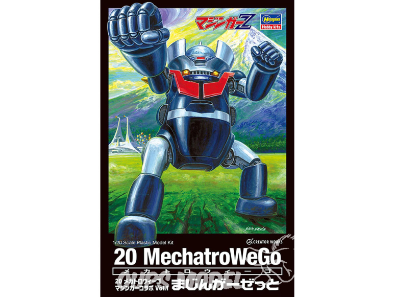 HASEGAWA maquette 64901 20 Collaboration MechatroWeGo Mazinger Vol.1 Mazinger Z 1/20