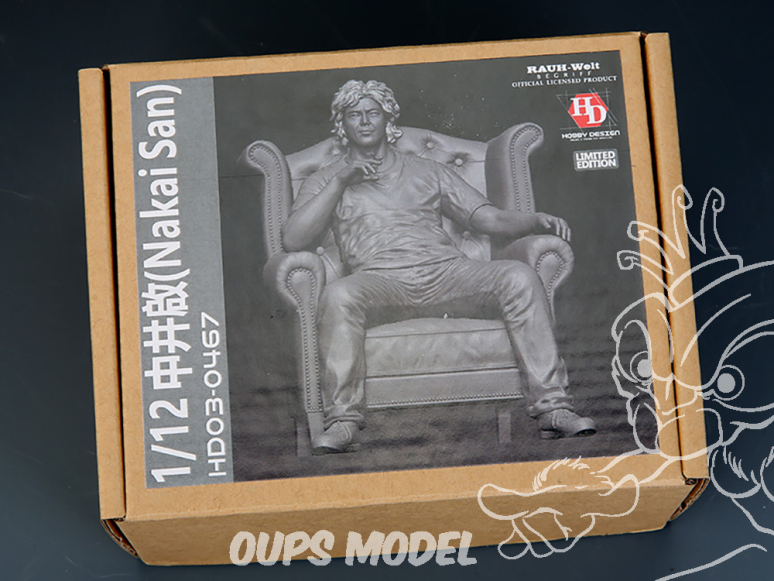 HOBBY DESIGN Figurine 03-0467 Nakai San Edition Limitée 1/12