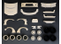Hobby Design kit d'amélioration voiture HD03-0498 Kit Widebody RB Nissan S15 Aoshima 1/24