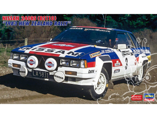 HASEGAWA maquette voiture 20769 Nissan 240RS (BS110) Rallye de Nouvelle-Zélande 1983 1/24