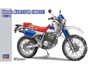 Hasegawa maquette moto 21518 Honda XLR250R MD22 1991 1/12