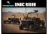 Blacksnake Model maquette militaire UNAC-72 Rider UNAC Fardier Français 1/72