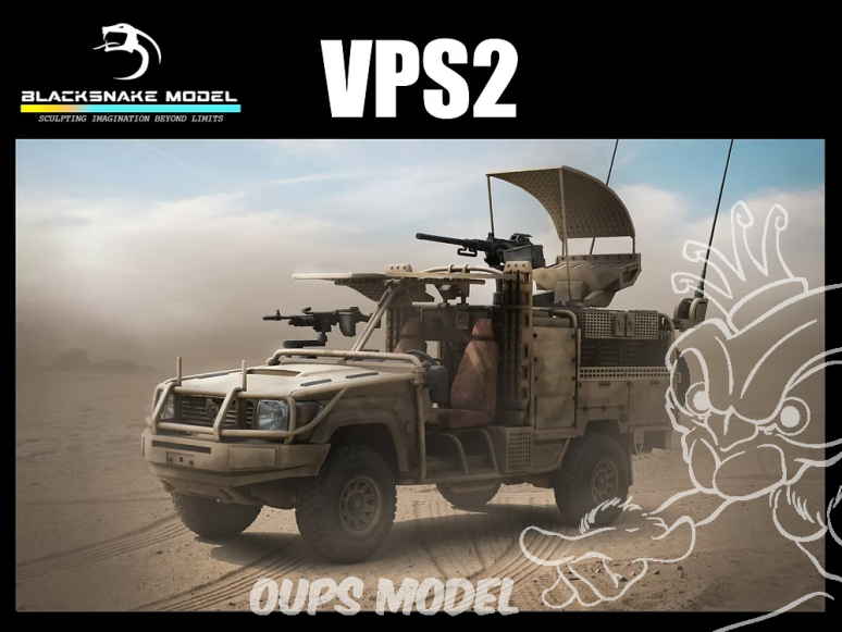 Blacksnake Model maquette militaire VPS2-72 VPS2 Français 1/72