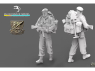 Blacksnake Model figurine K-08-72 Soldat commando Kieffer figurine 8 Chef de groupe 1/72