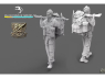 Blacksnake Model figurine K-09-72 Soldat commando Kieffer figurine 9 Fusilier 1/72