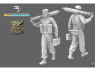 Blacksnake Model figurine K-12-72 Soldat commando Kieffer figurine 12 Mitrailleur Vickers 1/72