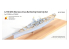 Very Fire Hobby maquette bateau VF700901-DX USS Montana Deluxe Version 1/700