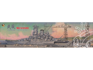 Very Fire Hobby maquette bateau 350903 Musashi Cuirassé 1/350