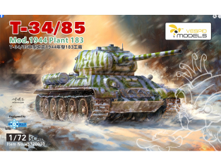 Vespid Models maquette militaire VS720030 T-34/85 Medium Tank Mod.1944 Plant 183 1/72