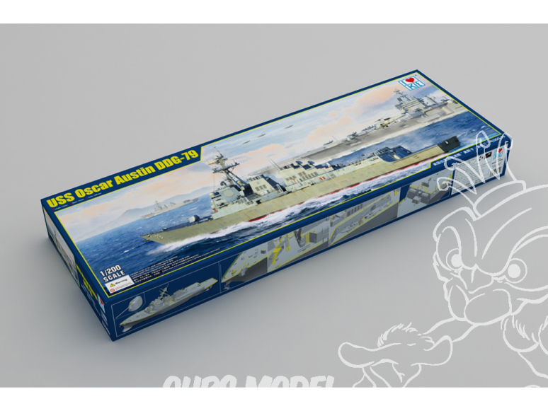I Love Kit maquettes bateau 62009 USS Oscar Austin DDG-79 1/200