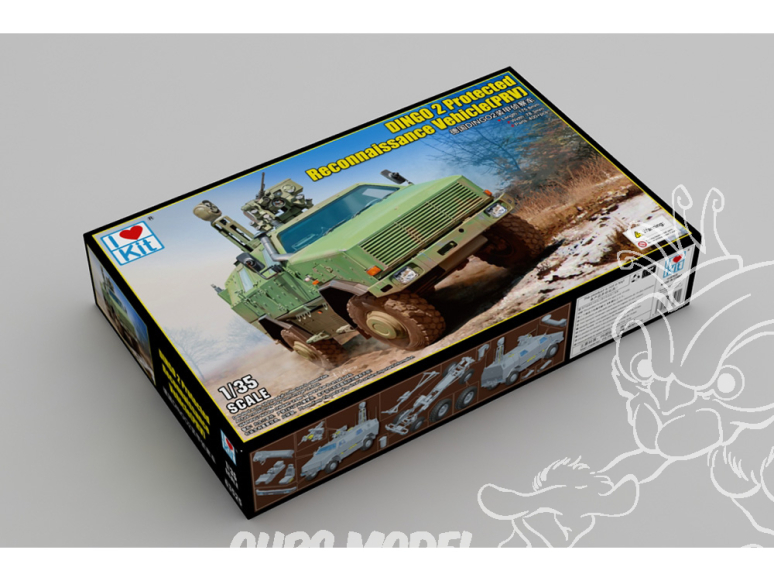 I Love Kit maquette militaire 63525 DINGO 2 Protected Reconnaissance Vehicle PRV 1/35