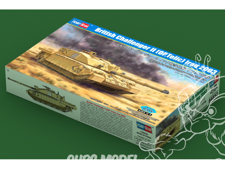 Hobby Boss maquette militaire 84853 Challenger II britannique OP.Telic Irak 1/48