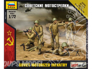 Zvezda maquette militaire 7404 Infanterie moderne Sovietique 1/72