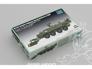 Trumpeter maquette militaire 07427 Véhicule d'escouade du génie Stryker avec SMP 1/72