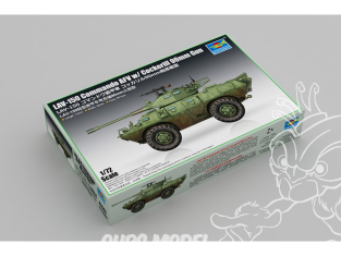 Trumpeter maquette militaire 07443 Véhicule blindé de combat LAV-150 Commando avec canon Cockerill de 90 mm 1/72