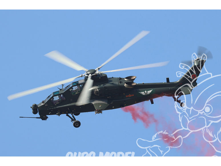 Trumpeter maquette hélicoptére 05849 Hélicoptère d'attaque chinois Z-10G 1/48