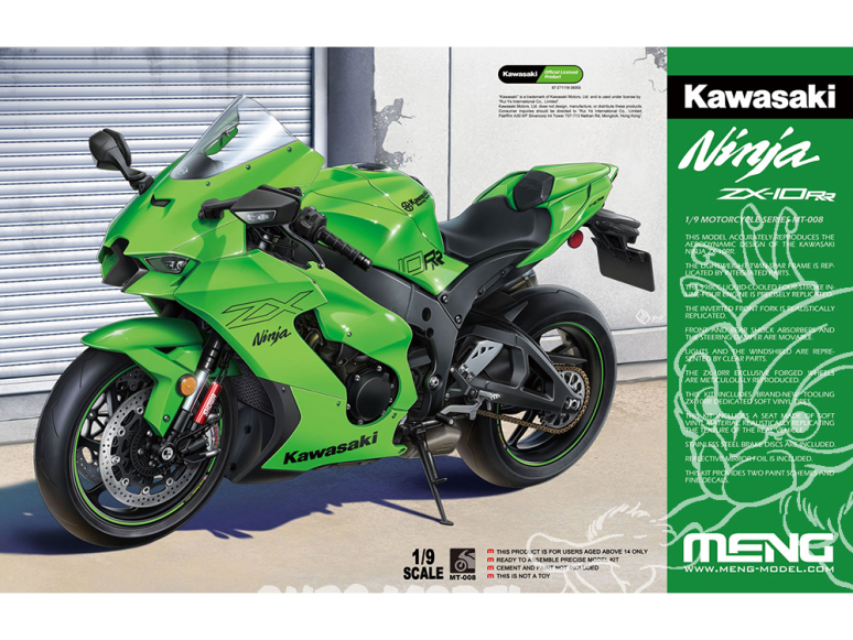 MENG MT-008 Kawasaki Ninja ZX-10RR 1/9