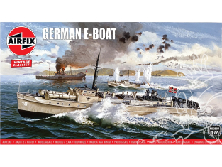 AIRFIX maquette bateau A10280V German E Boat 1/72
