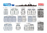 Fine Molds kit d'amélioration 77927 Ensemble pour destroyer de la marine japonaise Yukikaze 1/700