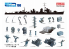 Fine Molds kit d'amélioration 77927 Ensemble pour destroyer de la marine japonaise Yukikaze 1/700