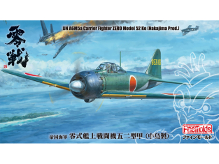 Fine Molds avion FZ04 Chasseur embarqué Zero A6M5a Type 52 de la Marine Impériale Nakajima 1/48