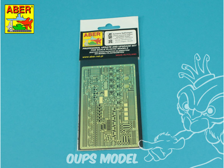 Aber 35107X Schwere Spahwagen Heavy Armoured Wagon kit Dragon ou Revell 1/35