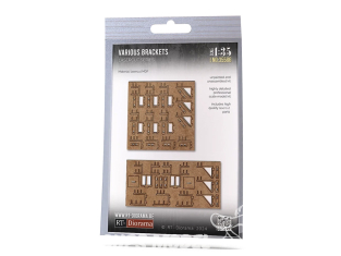 RT-Diorama 35586 Supports de tuyauterie divers 1/35