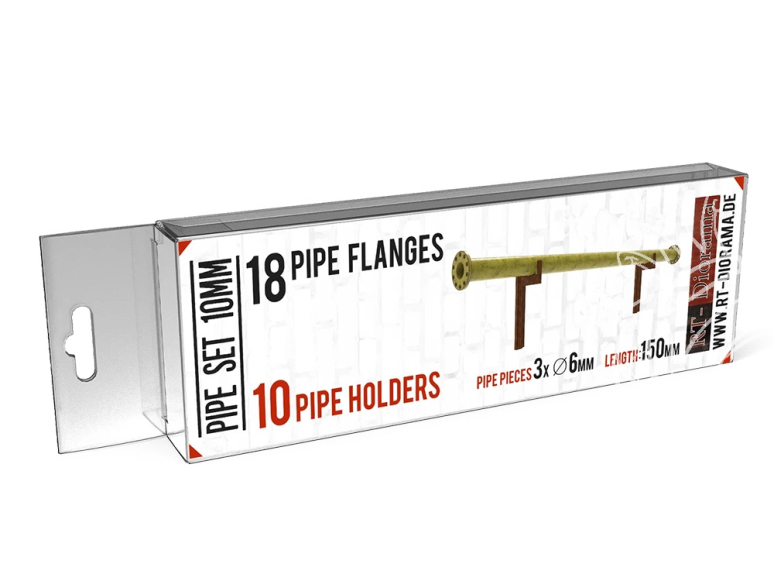 RT-Diorama 35685 Ensemble de 3 tuyaux 150mm de 06 mm 1/35