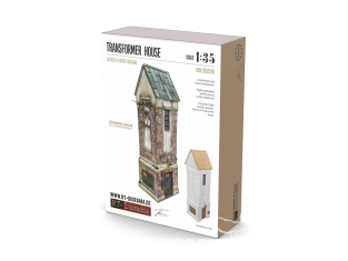 RT-Diorama 35026K Maison du transformateur céramique 1/35