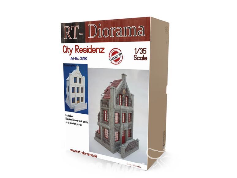 RT-Diorama 35190K Résidence de ville céramique 1/35