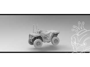 Blacksnake Model maquette militaire QUAD-48 Quad Polaris forces spéciales Françaises 1/48