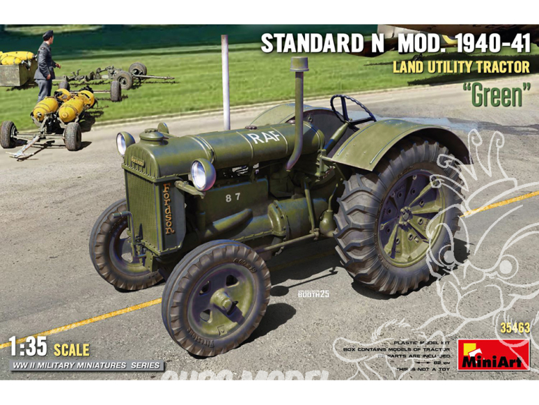 Mini Art maquette militaire 35463 Tracteur utilitaire terrestre Standard N Vert Modéle 1940-41 1/35