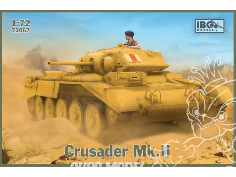 IBG maquette militaire 72067 Crusader MK.II British Cruiser tank 1/72