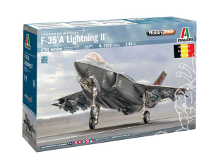 Italeri maquette avion 2836B F-35 A Lightning II aux couleurs Belge 1/48