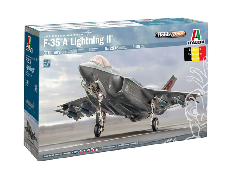 Italeri maquette avion 2836B F-35 A Lightning II aux couleurs Belge 1/48