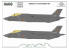 Italeri maquette avion 2836B F-35 A Lightning II aux couleurs Belge 1/48