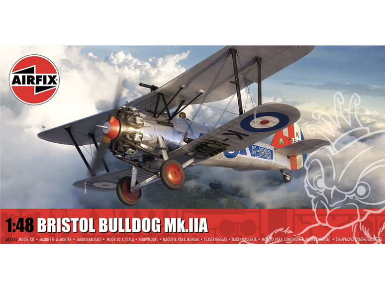 Airfix maquette avion A05145 Bristol Bulldog Mk.IIA 1/48