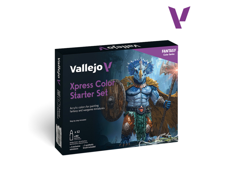 Vallejo Set Game Color 72209 Xpress Color Starter Set 16 x 18ml