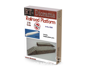 RT-Diorama 35246 Quai de chemin de fer x2 1/35 RT-Diorama 35246 Quai de chemin de fer x2 1/35