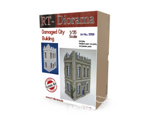 RT-Diorama 35198 Bâtiment urbain endommagé 1/35 RT-Diorama 35198 Bâtiment urbain endommagé 1/35
