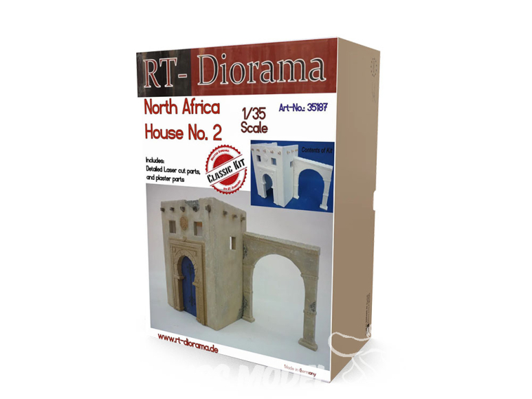 RT-Diorama 35187 Maison d'Afrique du Nord n° 2 1/35